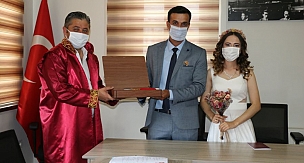 Başaran ve Erten ailesinin mutlu günü