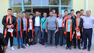 Umurbey’de öğrencilerin mezuniyet coşkusu