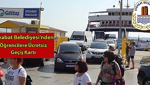Eceabat Belediyesi’nden önemli destek