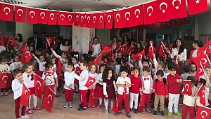 Miniklerin Cumhuriyet Bayramı coşkusu…