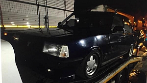 Drift yapan sürücüye para cezası