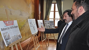 Basında Troya sergisi açıldı