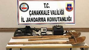 İzinsiz kazıya suçüstü