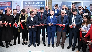 Gökçeada'da AK Parti Seçim Bürosu açıldı