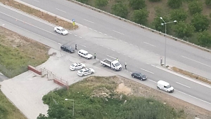 Drone'lu trafik denetimi