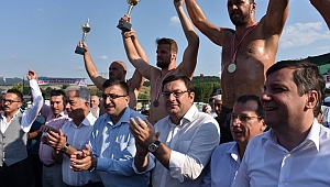 Çan’da başpehlivan Ali Gürbüz
