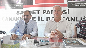 Güneşhan; “Kriz Çanakkale’yi çok kötü etkiledi”