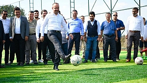Etili halı sahasına kavuştu