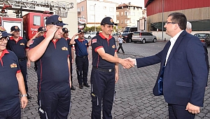 “İtfaiyeciler Haftası kutlu olsun”