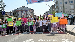 Biga'da farkındalık etkinliği
