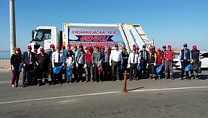 Geyikli'de örnek çevre temizliği