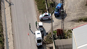 Havadan helikopter ile trafik denetimi