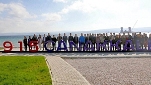 Heyet Çanakkale Köprüsü'nü inceledi