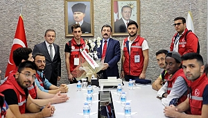 Öğrencilerden Vali Tavlı'ya ziyaret