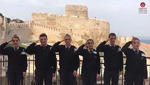 Tarihi Alan'dan Mehmetçiğe asker selamı gönderildi