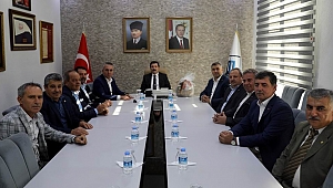 Ziraat Odaları Başkanları'ndan Vali Tavlı'ya ziyaret