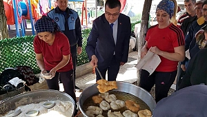 Çan Belediyesi'nden vatandaşlara gödek ikramı