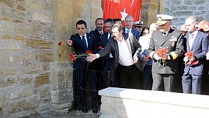 Çanakkale'de Şehit düşen ilk askerler anıldı