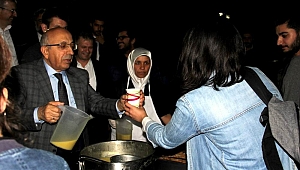 ÇOMÜ'de öğrencilere çorba ikramı