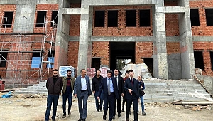 Eceabat Hükümet Konağı'nda çalışmalar sürüyor