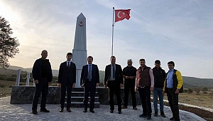 Vali Tavlı, Beşyol Şehitliği'nde çalışmaları inceledi