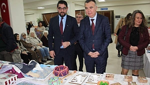 Başkan Arslan eserleri inceledi