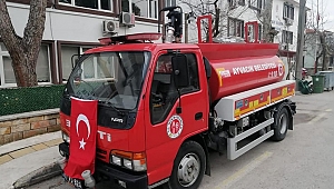 Cenaze nakil aracı itfaiye aracı oldu