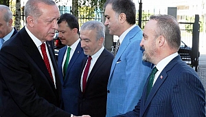 Cumhurbaşkanı Erdoğan'a Turan eşlik edecek