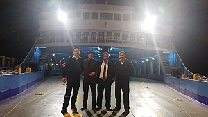 Gestaş gemisinde belgesel çekildi