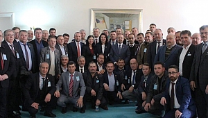 Bigalı muhtarlar TBMM'de