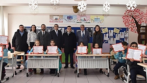 Çan'da karne heyecanı