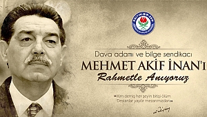 Can; “Rahmet, hürmet ve özlemle anıyoruz”