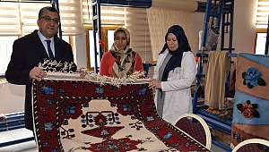 Başkan Öz, Çan halısına sahip çıkıyor