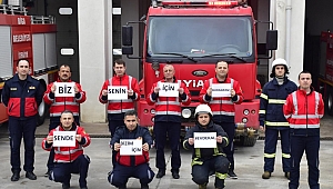 Biga'da 'Evde Kal' mesajı