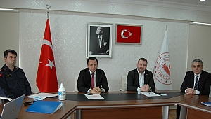 Ezine'de koronavirüs toplantısı