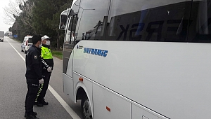 Yolcu otobüslerine denetim