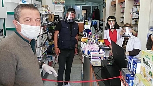 Ada halkına maske dağıtıldı