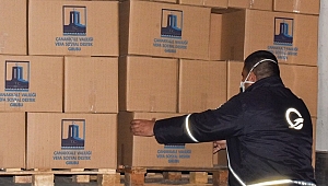 Gestaş'tan gıda kolisi desteği