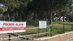 Piknik alanları kapatıldı