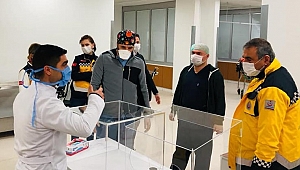 Taşçı hastaneleri inceledi