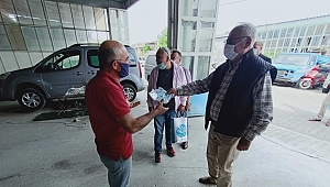 Başkan Gökhan'dan esnaflara ziyaret