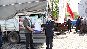 Üreticilere kuru fasulye tohumu dağıtıldı