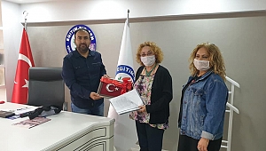Usta Öğreticilerden Başkan Can'a ziyaret