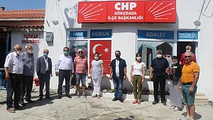 CHP'li Ural Gökçeada'daydı