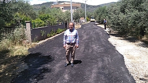 Yollar asfaltlanıyor