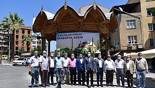 Ayasofya'daki heyecan Biga'da da yaşandı