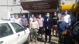Başkan Makas'tan esnaf ziyareti