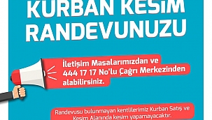 Çanakkale Belediyesi'nden kurban satış ve kesim duyurusu