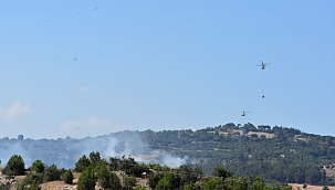 Çanakkale'de orman yangını 4