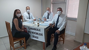 Çanakkale Diş Hekimleri Odası'nın olağan genel kurulu gerçekleşti